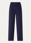 Refined Department Elena high waist loose fit pantalon met krijtstreep...