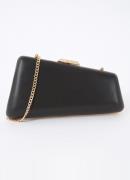 Dune London Balancing clutch van leer