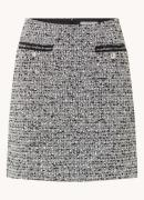 L-K-Bennett Charlie minirok met tweed-look