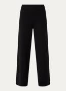 Benetton High waist wide fit pantalon met stretch