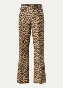 Co'Couture Lexa high waist wide fit pantalon met steekzakken