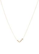 Missoma V Shaped Pendant ketting verguld