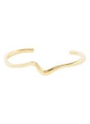 Missoma Molton Wave bangle verguld