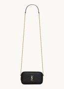 Saint Laurent Lou Mini crossbodytas van quilted kalfsleer