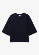 Reiss Cassie oversized T-shirt met ronde hals