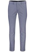 Hugo Boss pantalon Kaito donkerblauw geprint