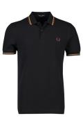 Zwart poloshirt Fred Perry