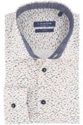 Ledub overhemd Modern Fit overhemd wit print