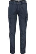 Replay chino model Jaan donkerblauw Slim Fit