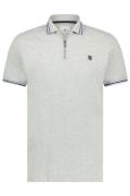 Poloshirt State of Art grijs met rits