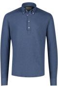 Lange mouwen polo donkerblauw John Miller