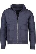 Cavallaro winterjas met capuchon blauw