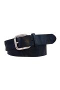 Profuomo donkerblauwe riem leder bucharest