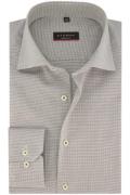Eterna business overhemd Modern Fit grijs geruit katoen normale fit wi...