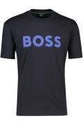 Hugo Boss t-shirt donkerblauw korte mouw