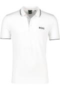 Hugo Boss polo wit uni katoen normale fit