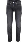 Pierre Cardin jeans grijs effen met steekzakken slim fit