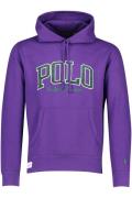 Polo Ralph Lauren sweater paars effen katoen hoodie