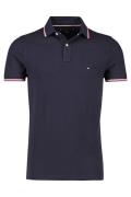 Big & Tall Tommy Hilfiger polo Slim Fit donkerblauw