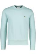 Lacoste sweater mint blauw classic fit