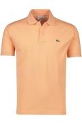 Lacoste polo oranje effen 100% katoen