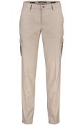 Alberto katoenen broek beige effen