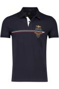 Aeronautica Militare polo donkerblauw opdruk