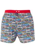 Mc Alson boxershort blauw geprint katoen California