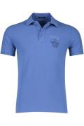 Aeronautica Militare polo normale fit katoen blauw met logo