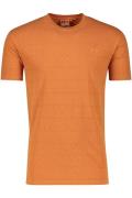 Superdry t-shirt oranje effen