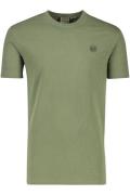 Superdry t-shirt groen effen