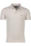 Tommy Hilfiger polo Big & Tall katoen slim fit beige effen