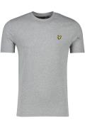 Lyle & Scott t-shirt grijs uni ronde hals