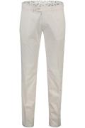 Brax chino beige effen katoen Style Felix normale fit zonder omslag