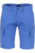 New Zealand Mission Bay korte broek blauw effen katoen