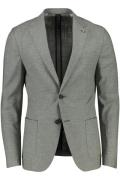 Strellson colbert grijs effen katoen slim fit knopen