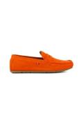 Tommy Hilfiger schoenen oranje effen instappers