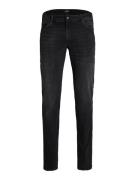 Jack & Jones Plus Size broek zwart effen denim