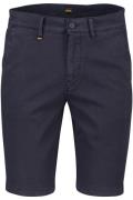 Hugo Boss korte broek donkerblauw effen