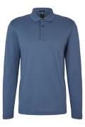 Hugo Boss polo normale fit donkerblauw effen