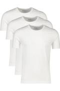 Hugo Boss t-shirt wit classic fit katoen 3-pack
