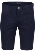 Katoenen Portofino navy bermuda slim fit