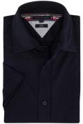 Navy effen overhemd Tommy Hilfiger