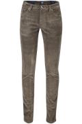 Tramarossa jeans Leonardo bruin effen denim