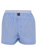 McAlson boxershort lichtblauw gestreept