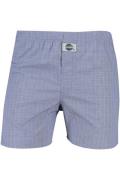 Deal boxershort geruit lichtblauw