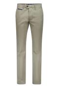 Gardeur katoenen chino groen modern fit