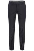 M.E.N.S. wollen pantalon Madison donkerblauw