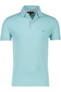 Tommy Hilfiger katoenen polo slim fit  lichtgroen