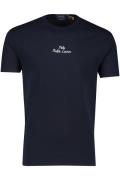 Polo Ralph Lauren t-shirt navy classic fit effen 100% katoen wijde fit